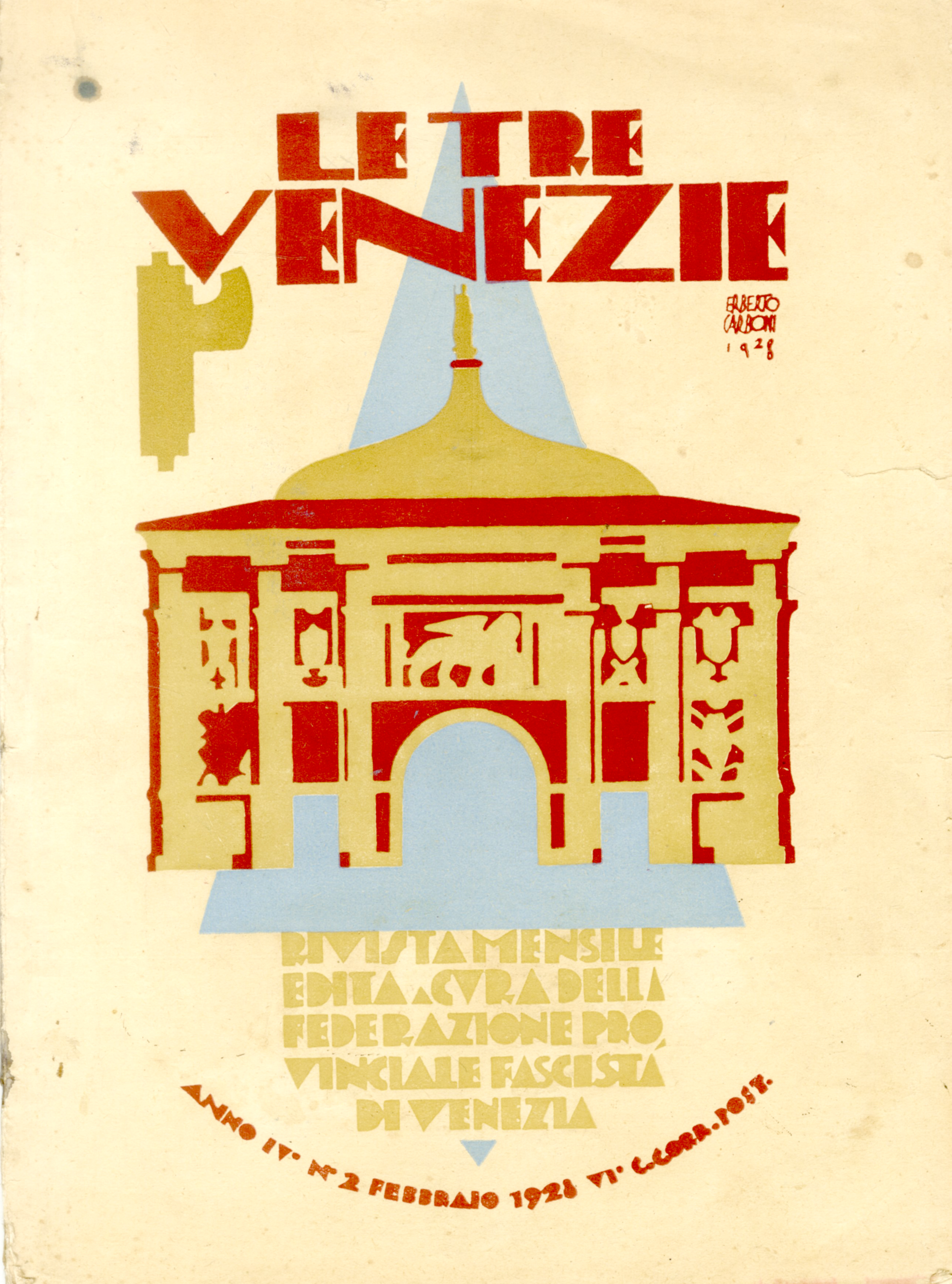 periodici-le-tre-venezie-anni-iv-n-2-febbraio-1928-venezia-carboni