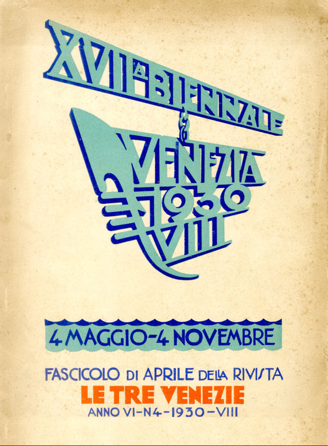 periodici-le-tre-venezia-xvii-biennale-di-venezia-anno-vi-n-4-aprile-1930-veneziq