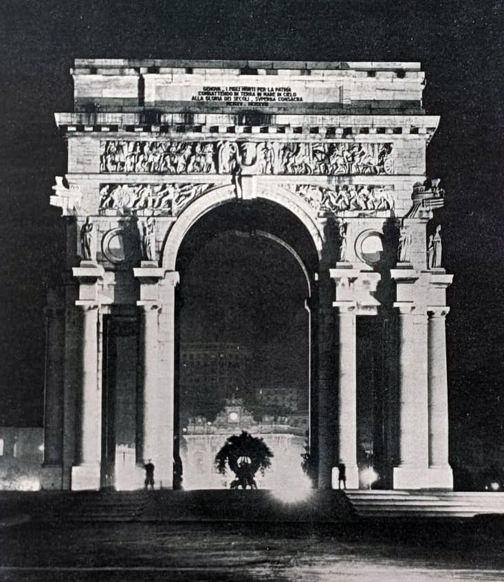 genova-arco-della-vittoria-notturno