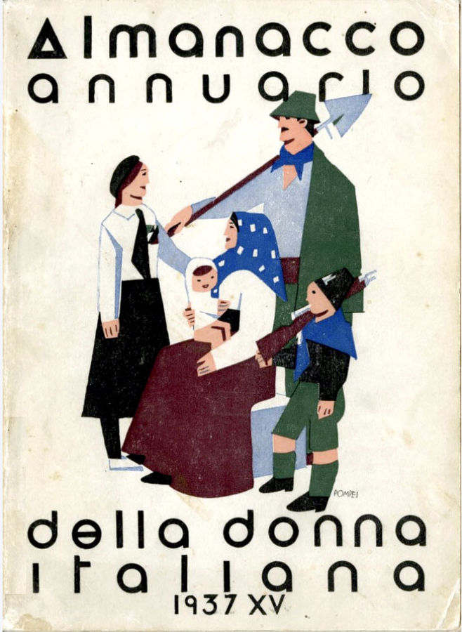 almanacchi-almanacco-annuario-della-donna-italiana-1937-xv-copertina