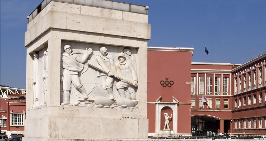 altorilievi-decorativi-ponte-duca-emanuele-filiberto-di-savoia-aosta-roma-foro-mussolini-battaglia-del-piave