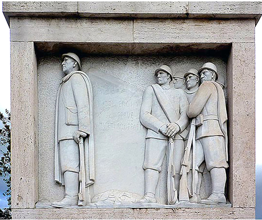 altorilievo-decorativo-ponte-duca-daosta-a-roma-foro-mussolini-battaglia-del-piave