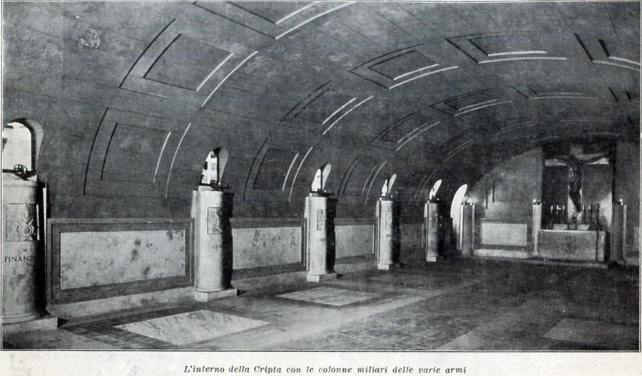 roma-chiesa-di-santa-caterina-a-magnanopoli-la-cripta-monumento-dei-cappellani-militari-e-dei-caduti-in-guerra