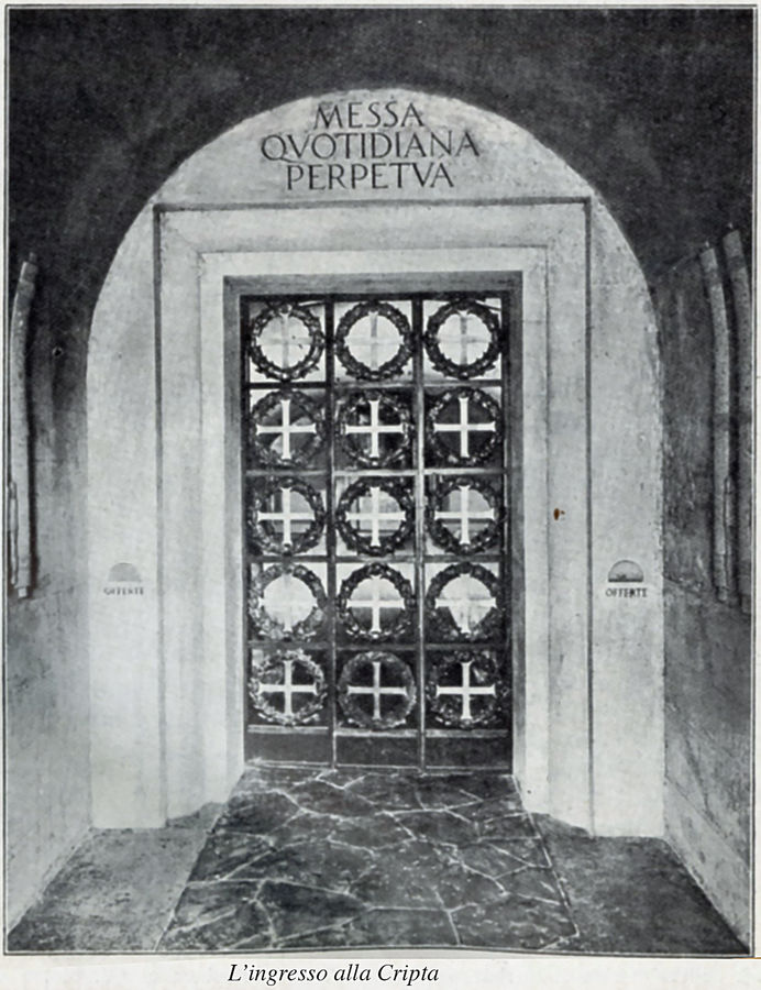 roma-chiesa-di-santa-caterina-a-magnanopoli-la-cripta-monumento-dei-cappellani-militari-e-dei-caduti-in-guerra