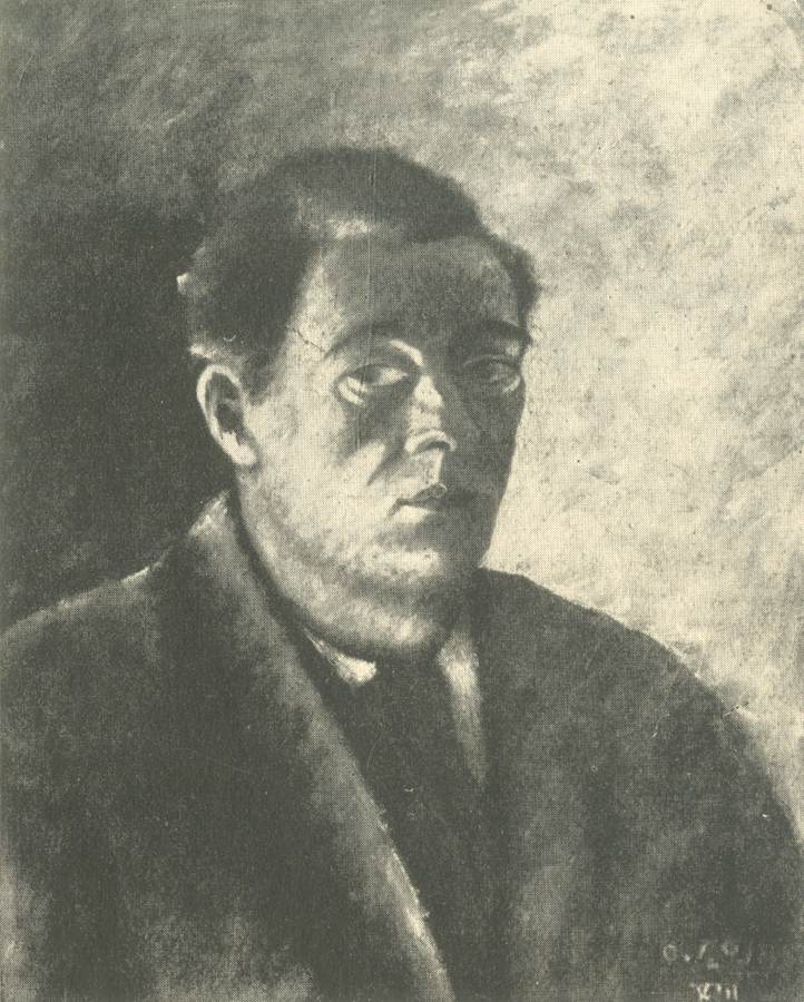 Ottone Rosai - (Autoritratto, 1935 XIII)