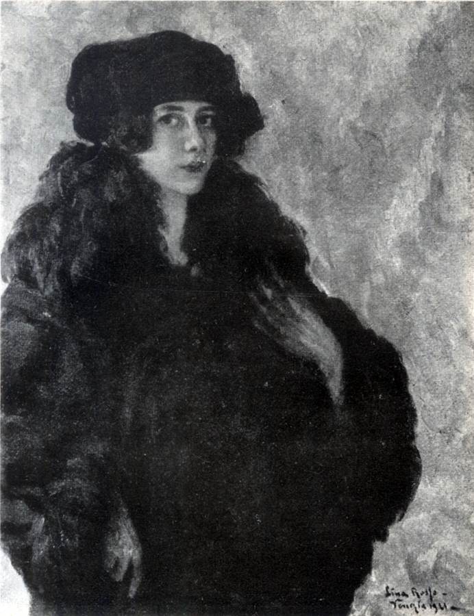 Lina Rosso - (autoritratto - 1921)