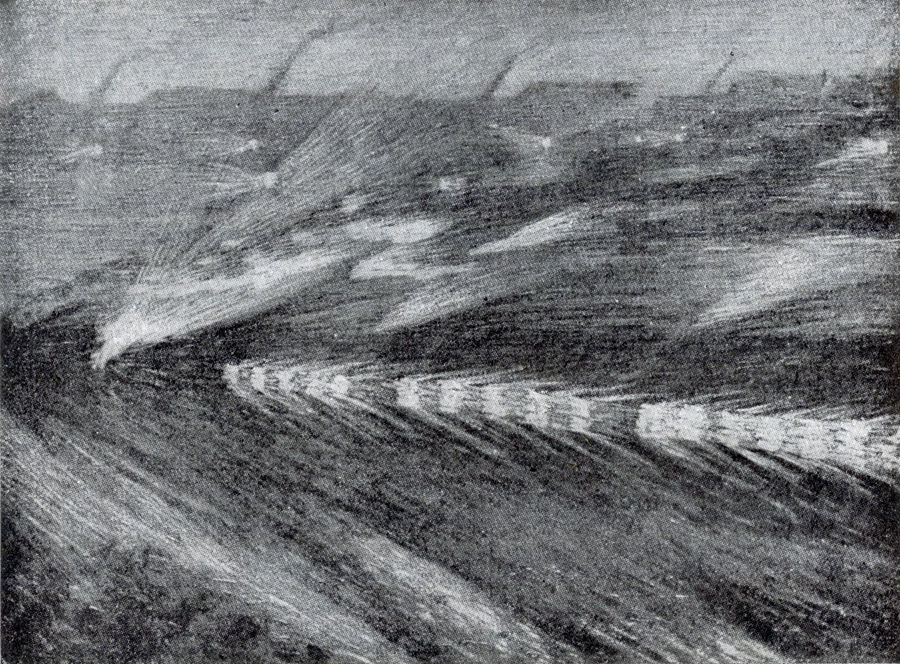 treno-in-corsa-prima-esposizione-futurista-in-torino