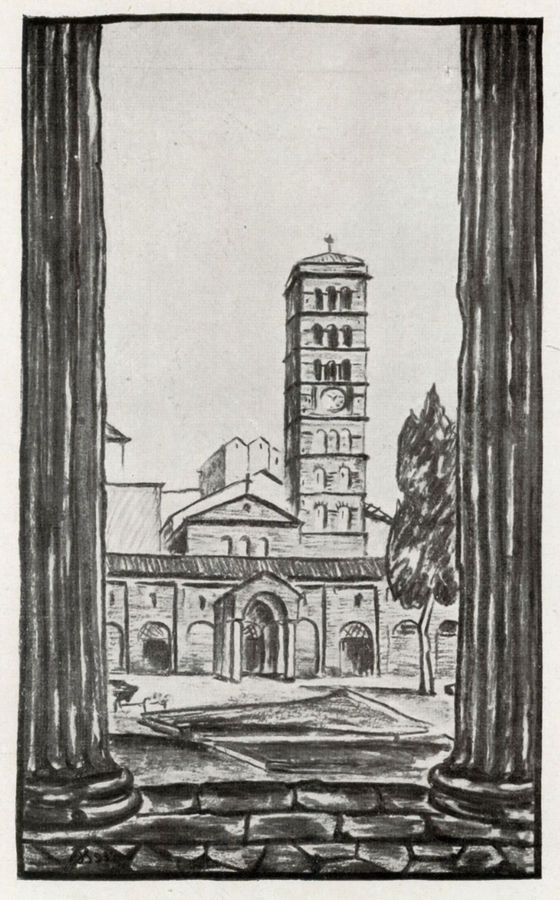 la-chiesa-di-santa-maria-in-cosmedin-staxzione-nel-mercoledi-delle-ceneri-roma