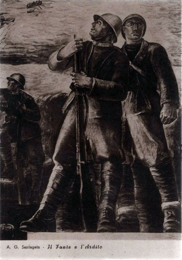 il-fante-e-lardito-da-cartolina