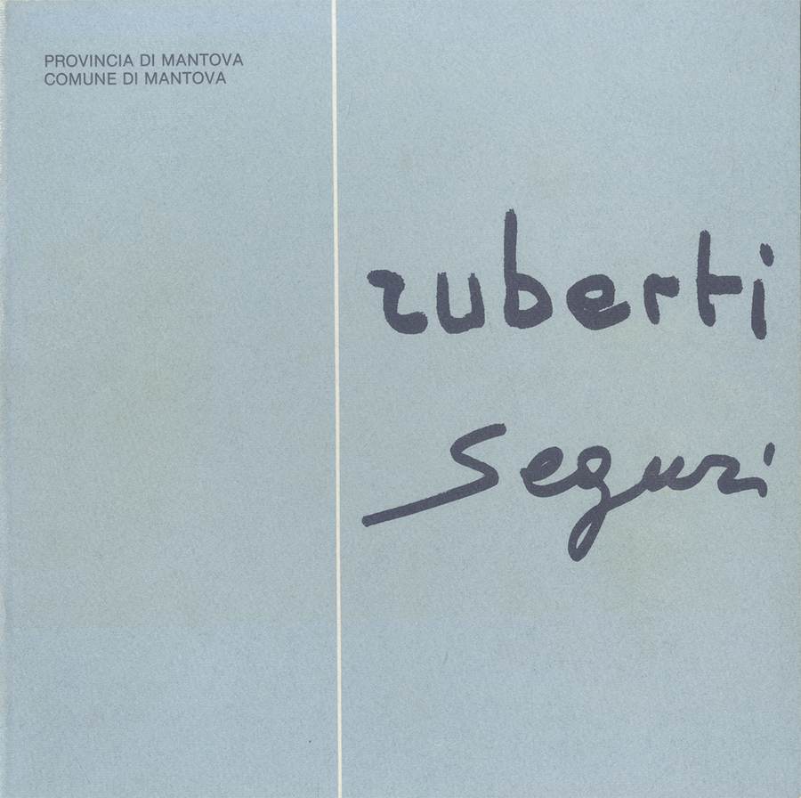 1981 - (Biblioteca d’Arte Sartori - Mantova).