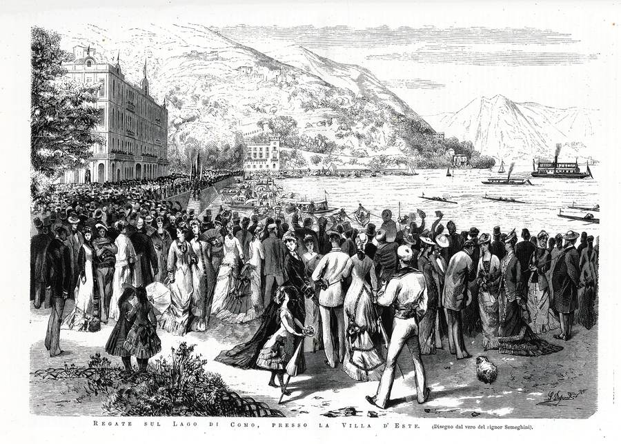 regate-sul-lago-di-como-presso-la-villa-deste-disegno-dal-vero-del-signor-semeghini