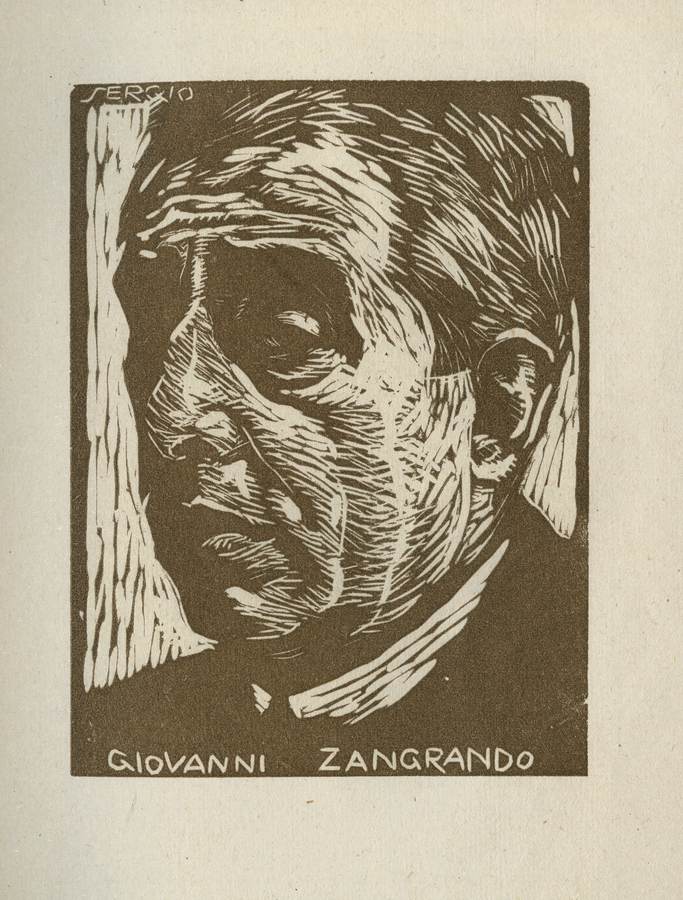 Giovanni Zangrando - (Sergio Sergi, 1922)