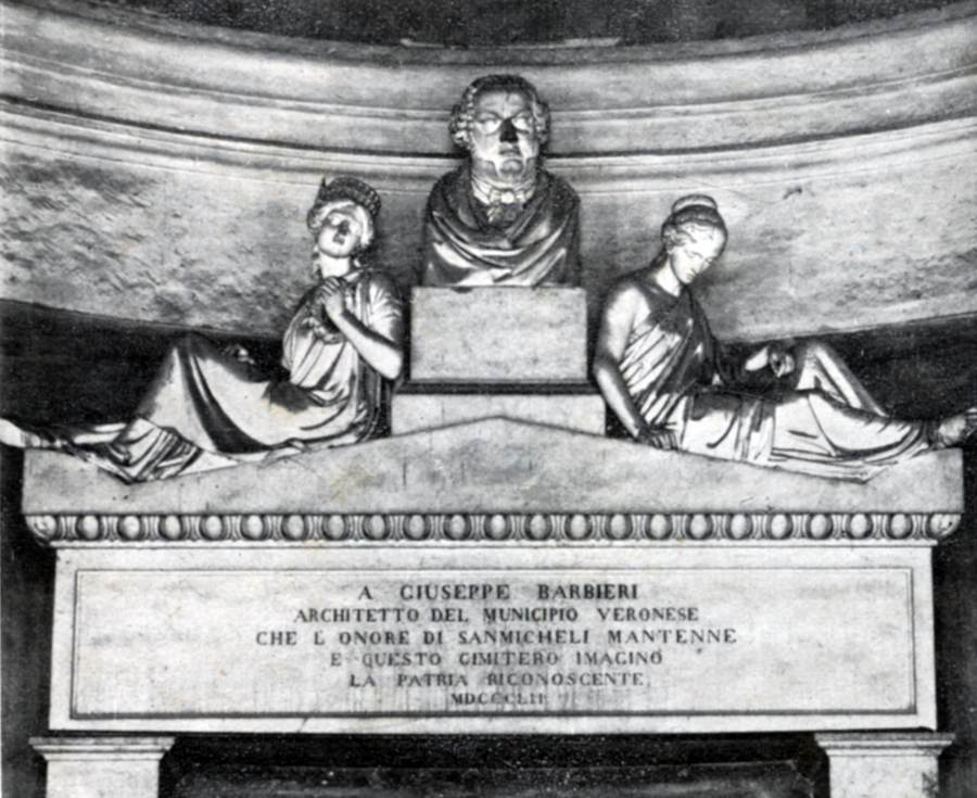 Giuseppe Barbieri - Monumento funebre, 1852 (sc. Grazioso Spazzi)