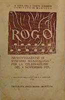 Rogo - (Mantova - 1921 - copertina con xilografia originale)