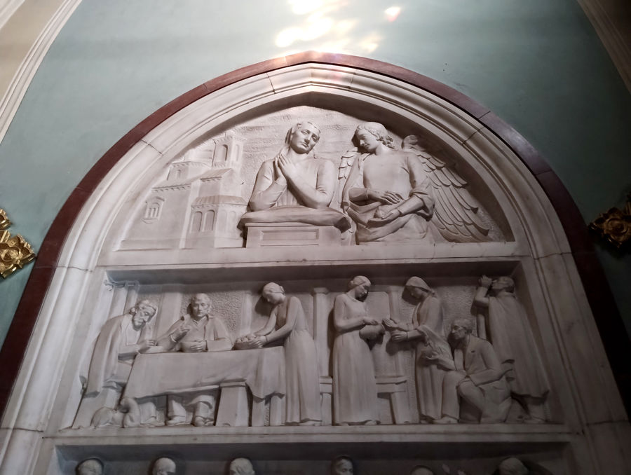 lannunciazione-e-le-sette-opere-di-misericordia-particolare-annunciazione-chiesa-san-giorgio-bodio-lomnago-varese