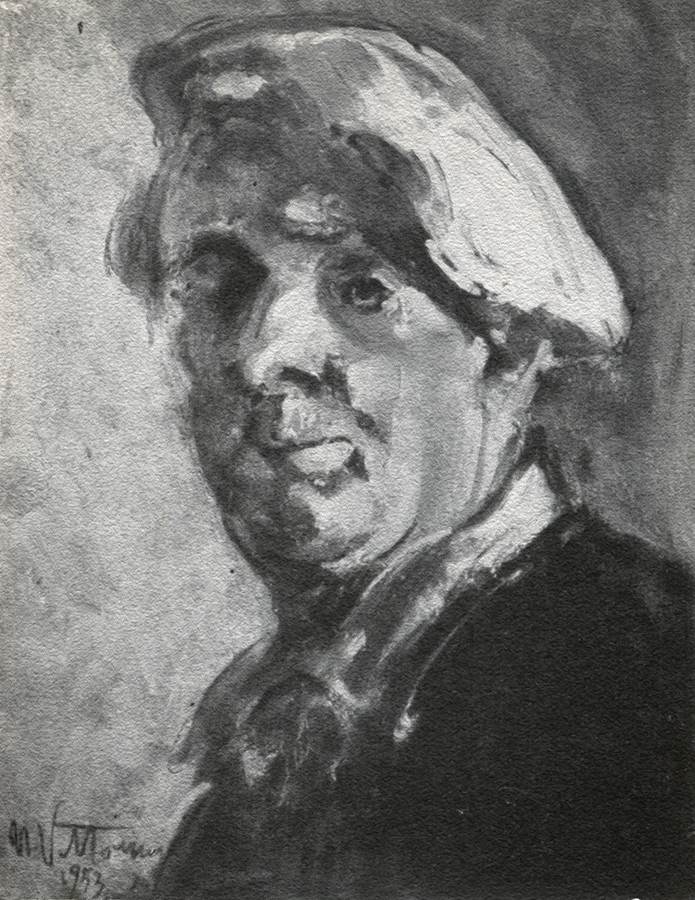 Umberto Vittorini - Autoritratto, 1953