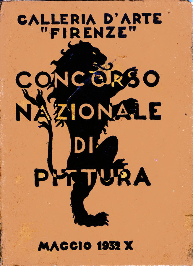 cataloghi-firenze-galleria-darte-firenze-concorso-nazionale-di-pittura-maggio-1932-x