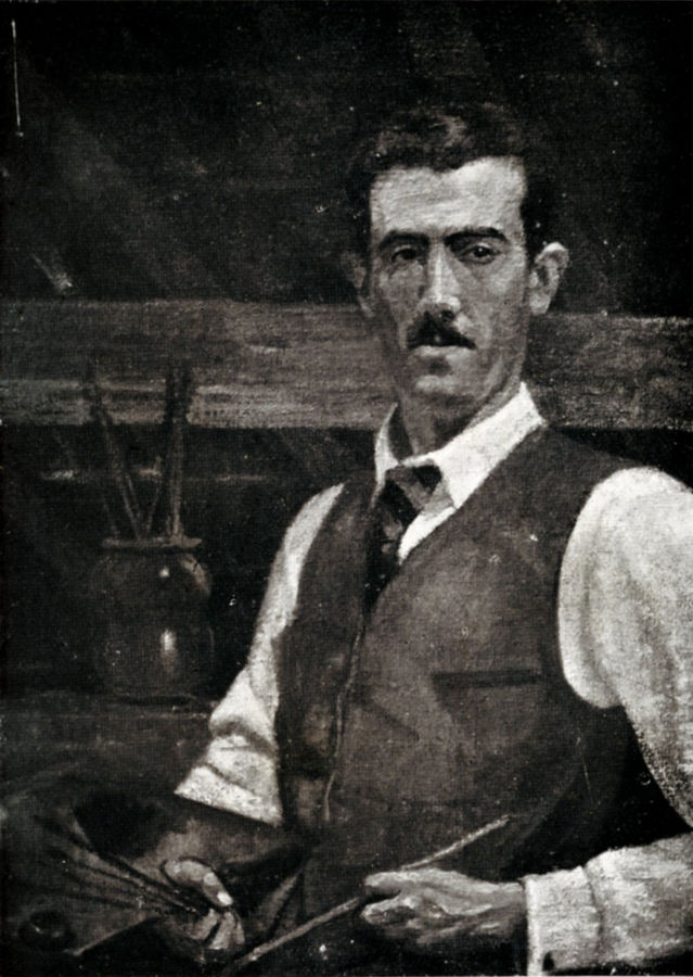 Nicola Febo - (autoritratto, 1932).