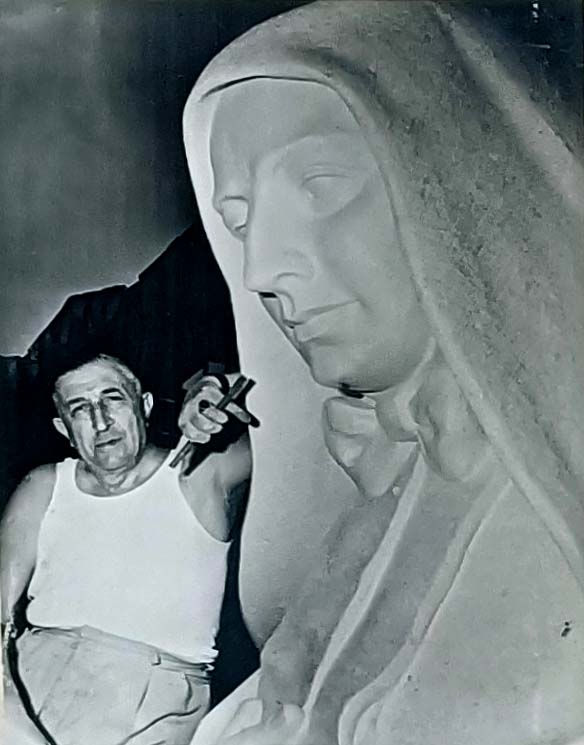 Enrico Tadolini - Santa Francesca Cabrini, 1946