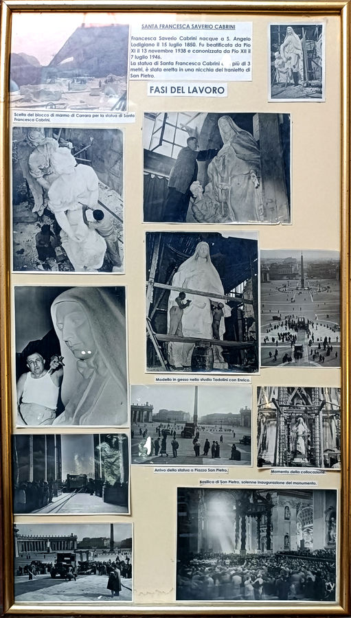 Enrico Tadolini - Santa Francesca Cabrini, 1946.